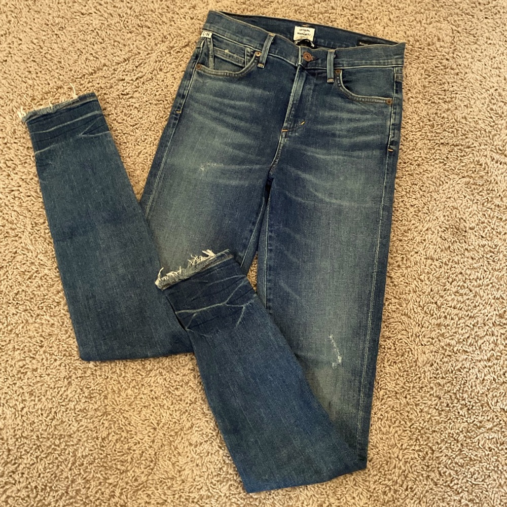 Citizens of Humanity Rocket High Rise Skinny Jeans, Women’s Waist Sz 25